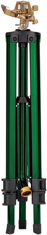 2 Pack - 56667N Lawn Watering Impact Sprinkler on Tripod Base - Adjustable Lawn Watering Sprinklers