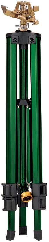 2 Pack - 56667N Lawn Watering Impact Sprinkler on Tripod Base - Adjustable Lawn Watering Sprinklers