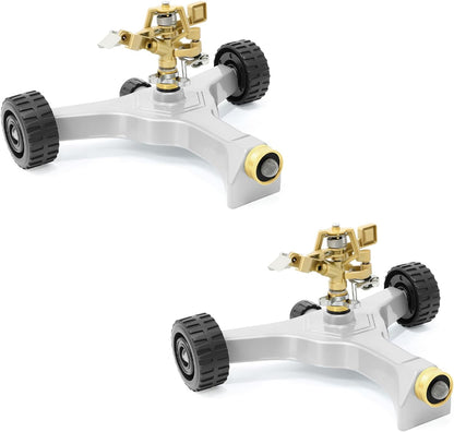 Heavy Duty Full Metal Impact Sprinkler with Wheeled Base