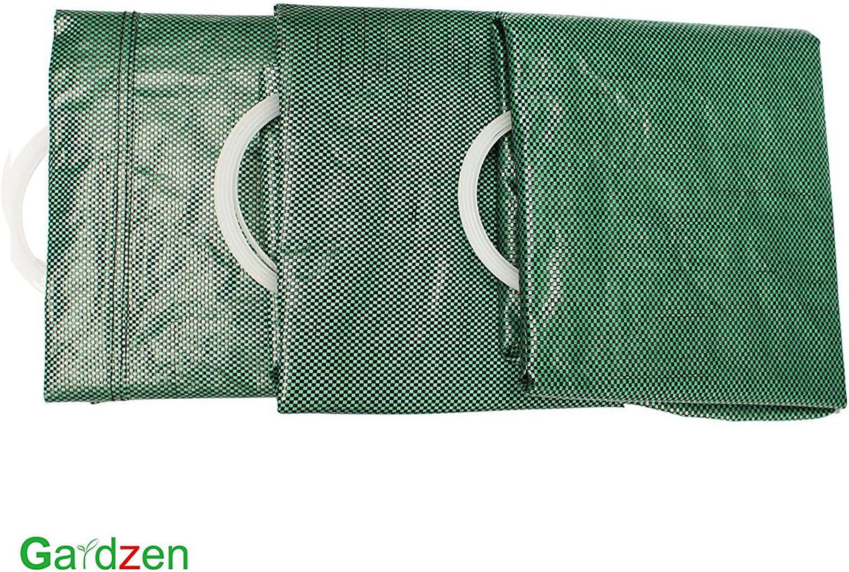 3 Pack 72 Gallon Garden Waste Bags Reusable Heavy Duty