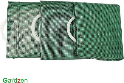 3 Pack 72 Gallon Garden Waste Bags Reusable Heavy Duty
