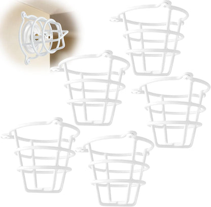 (2 Pack) White Fire Sprinkler Head Guard Cover Cage Protector for Both 1/2" & 3/4" Fire Head for Protecting Side Wall & Pendent Head Fire Sprinkler Covers for Ceiling