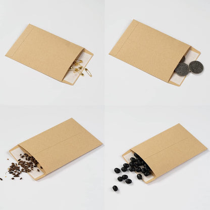 100 Pack Seed Envelopes Self-Adhesive, 3 1/4 x 4 1/2 inches, Sage-Green