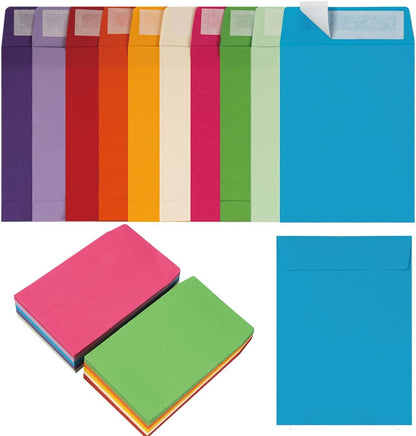 100 Pack Seed Envelopes Self-Adhesive, 3 1/4 x 4 1/2 inches, Sage-Green