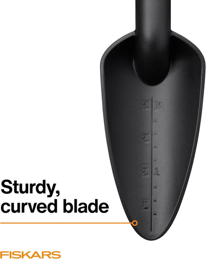Eco Trowel with Curved Spade, Ergonomic Handle, UV Resistance, Durable, Eco-Friendly Tool for Planters and Garden Beds