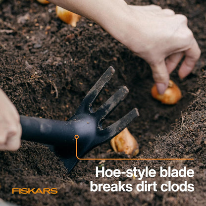 Eco Trowel with Curved Spade, Ergonomic Handle, UV Resistance, Durable, Eco-Friendly Tool for Planters and Garden Beds