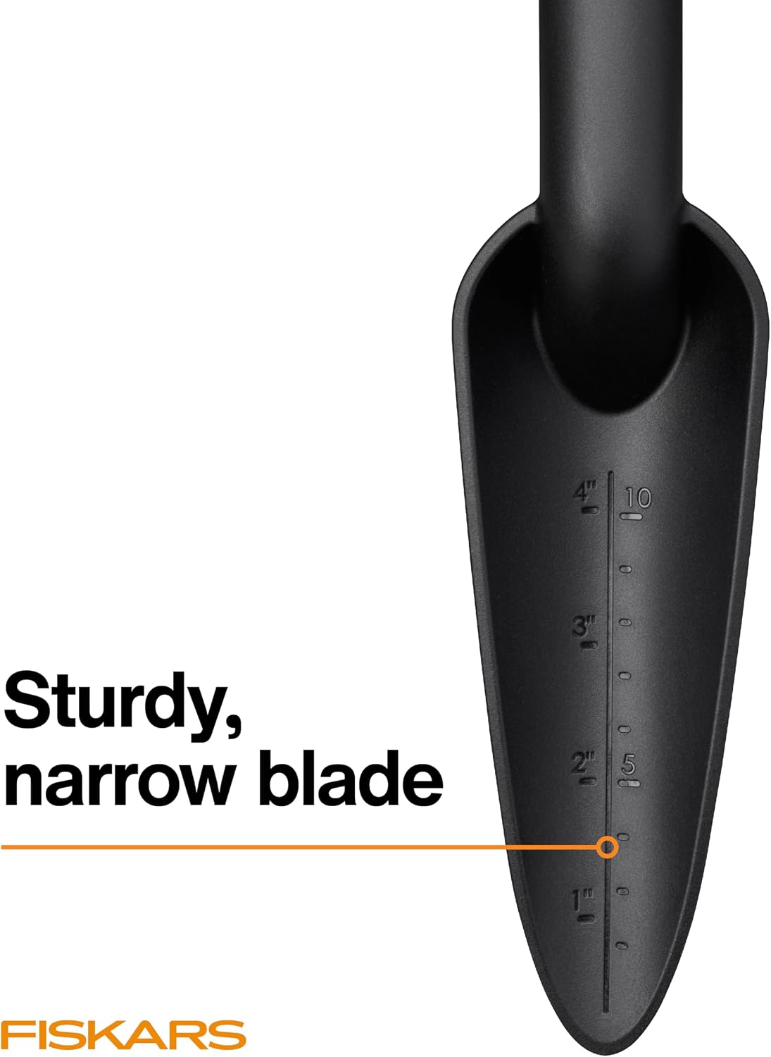 Eco Trowel with Curved Spade, Ergonomic Handle, UV Resistance, Durable, Eco-Friendly Tool for Planters and Garden Beds