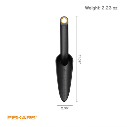Eco Trowel with Curved Spade, Ergonomic Handle, UV Resistance, Durable, Eco-Friendly Tool for Planters and Garden Beds