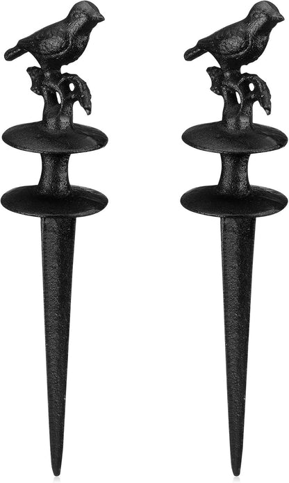 Garden Hose Guide Spike 12 Inch, Bird, 2 Pcs