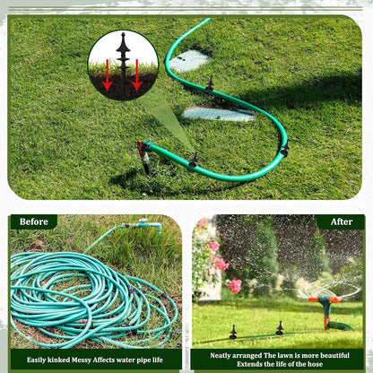 Garden Hose Guide Spike 12 Inch, Bird, 2 Pcs