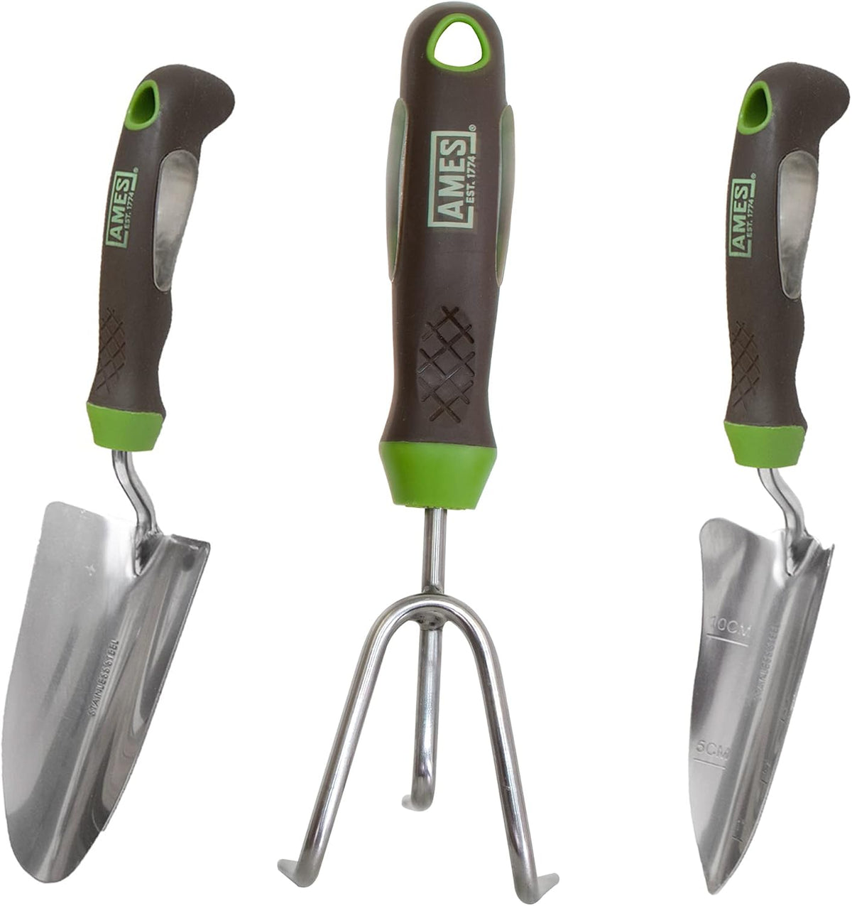 24452009 2-pc. Ergo Gel Grip Garden Tool Set with Hand Trowel & Soil Scoop