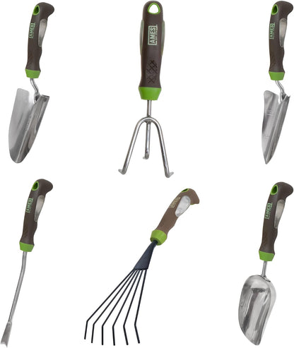 24452009 2-pc. Ergo Gel Grip Garden Tool Set with Hand Trowel & Soil Scoop