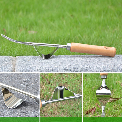 Garden Weeder Hand Tool,Ergonomic Weeding Tools,Stainless Steel Base - Easy Weed Removal and Deeper Digging for Planting and Weeding V…