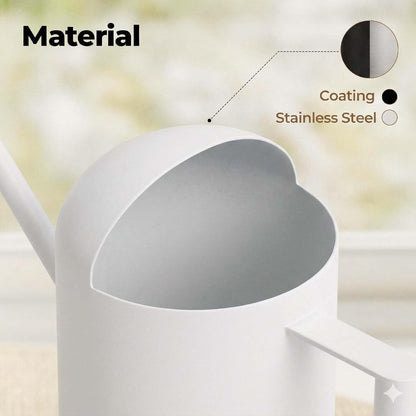 Small Watering Can Indoor Outdoor Plant Metal Stainless Steel Long Spoutt Flowers Watering Cans for House Garden Plants 10OZ Watering Bottle Cute Decorative for Bonsai(Bronze)
