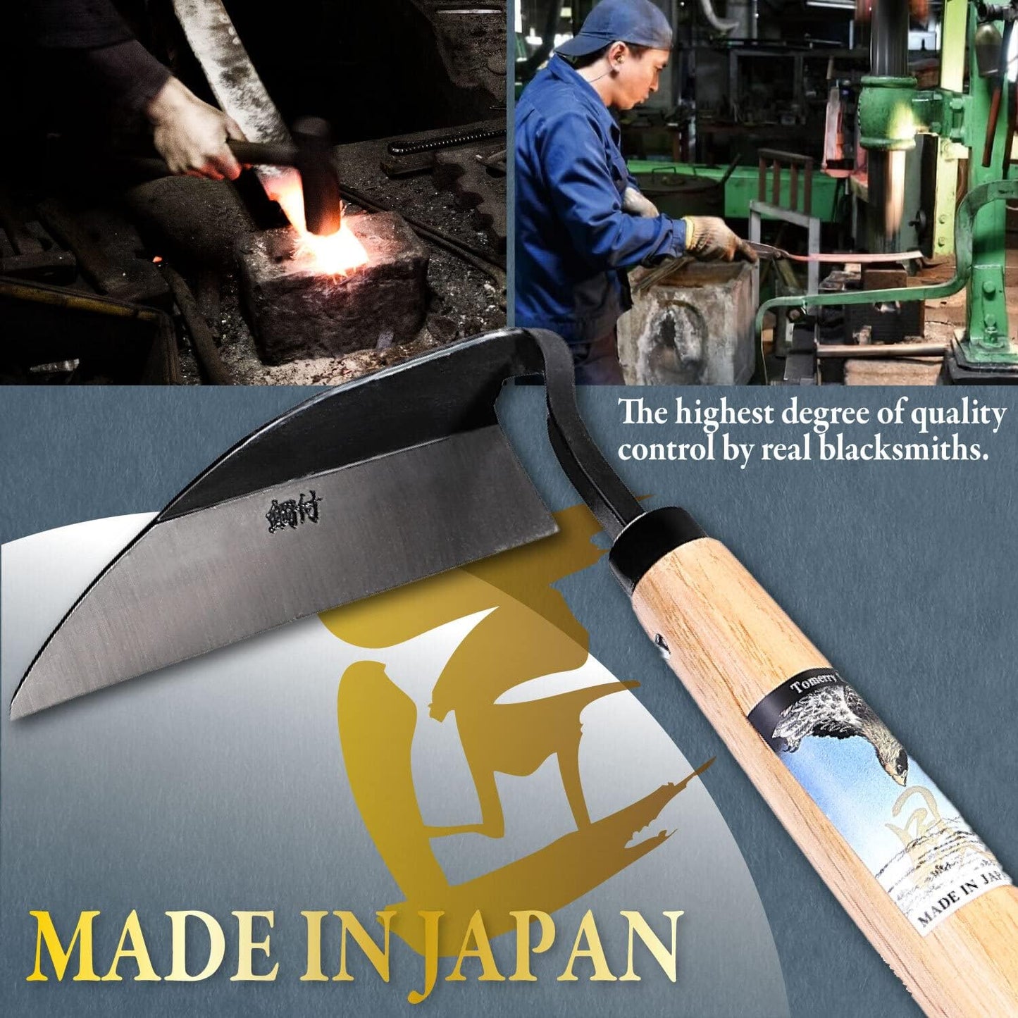 Japanese Gardening Weeding Sickle Nejiri Kama