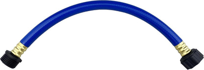 PVC Garden Hose 1/2 Inch, 2 FT Flexible Water Hose Green with Male and Female Plastic Fittings - No Leaking and Lightweight for Household Outdoors Lawns Patio