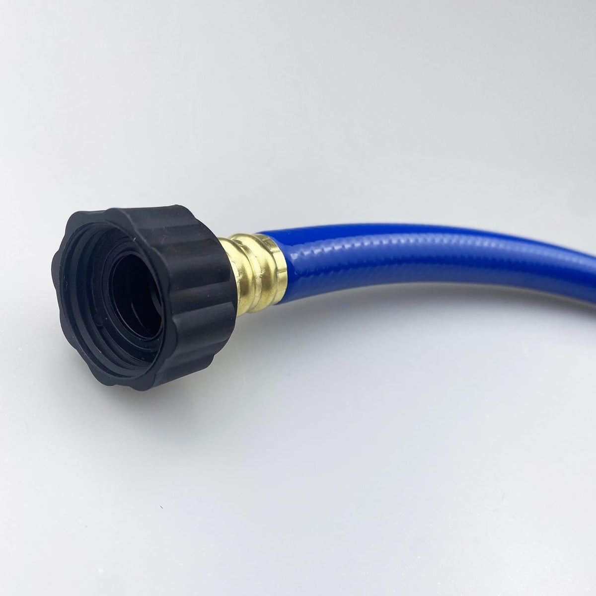 PVC Garden Hose 1/2 Inch, 2 FT Flexible Water Hose Green with Male and Female Plastic Fittings - No Leaking and Lightweight for Household Outdoors Lawns Patio