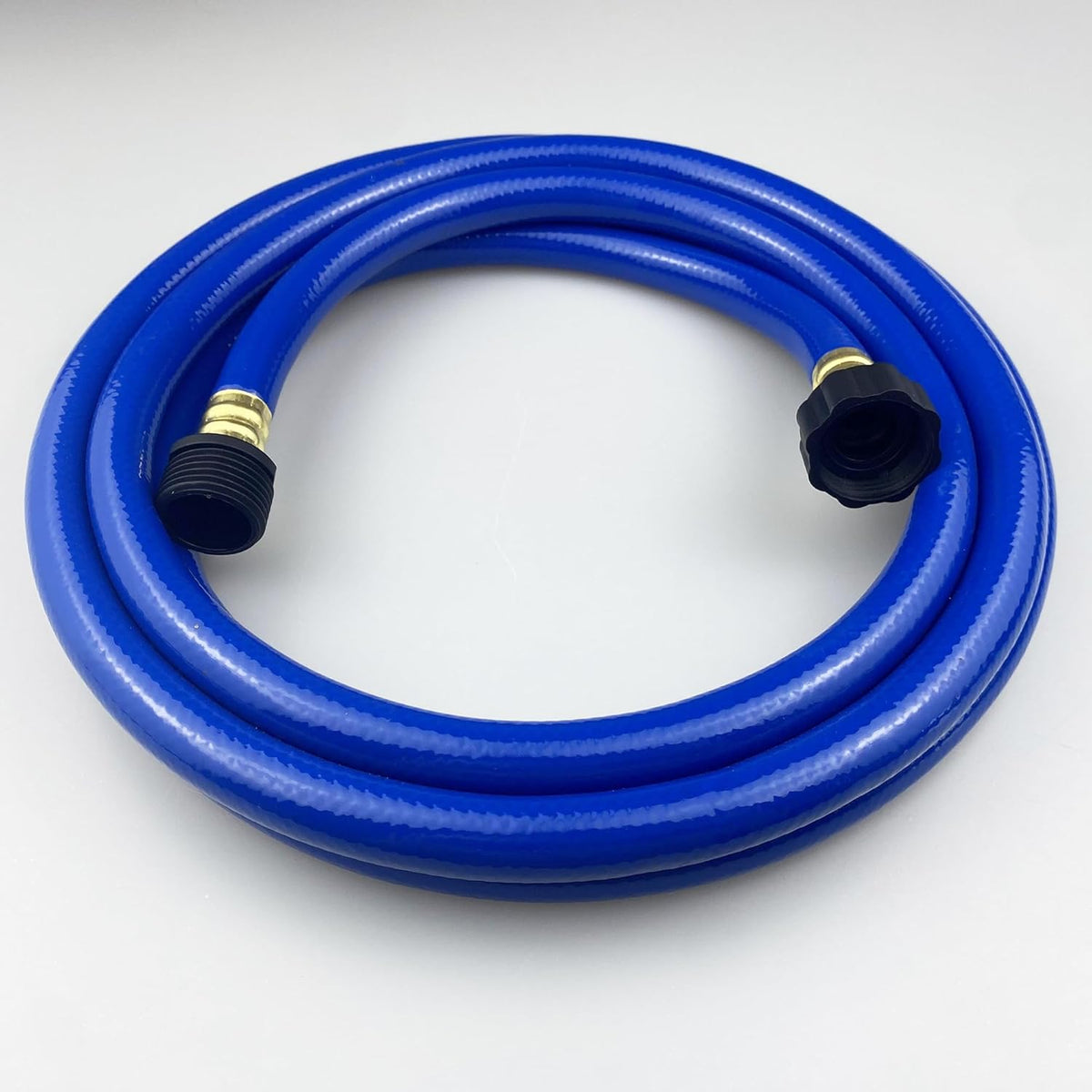 PVC Garden Hose 1/2 Inch, 2 FT Flexible Water Hose Green with Male and Female Plastic Fittings - No Leaking and Lightweight for Household Outdoors Lawns Patio