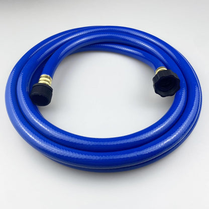 PVC Garden Hose 1/2 Inch, 2 FT Flexible Water Hose Green with Male and Female Plastic Fittings - No Leaking and Lightweight for Household Outdoors Lawns Patio