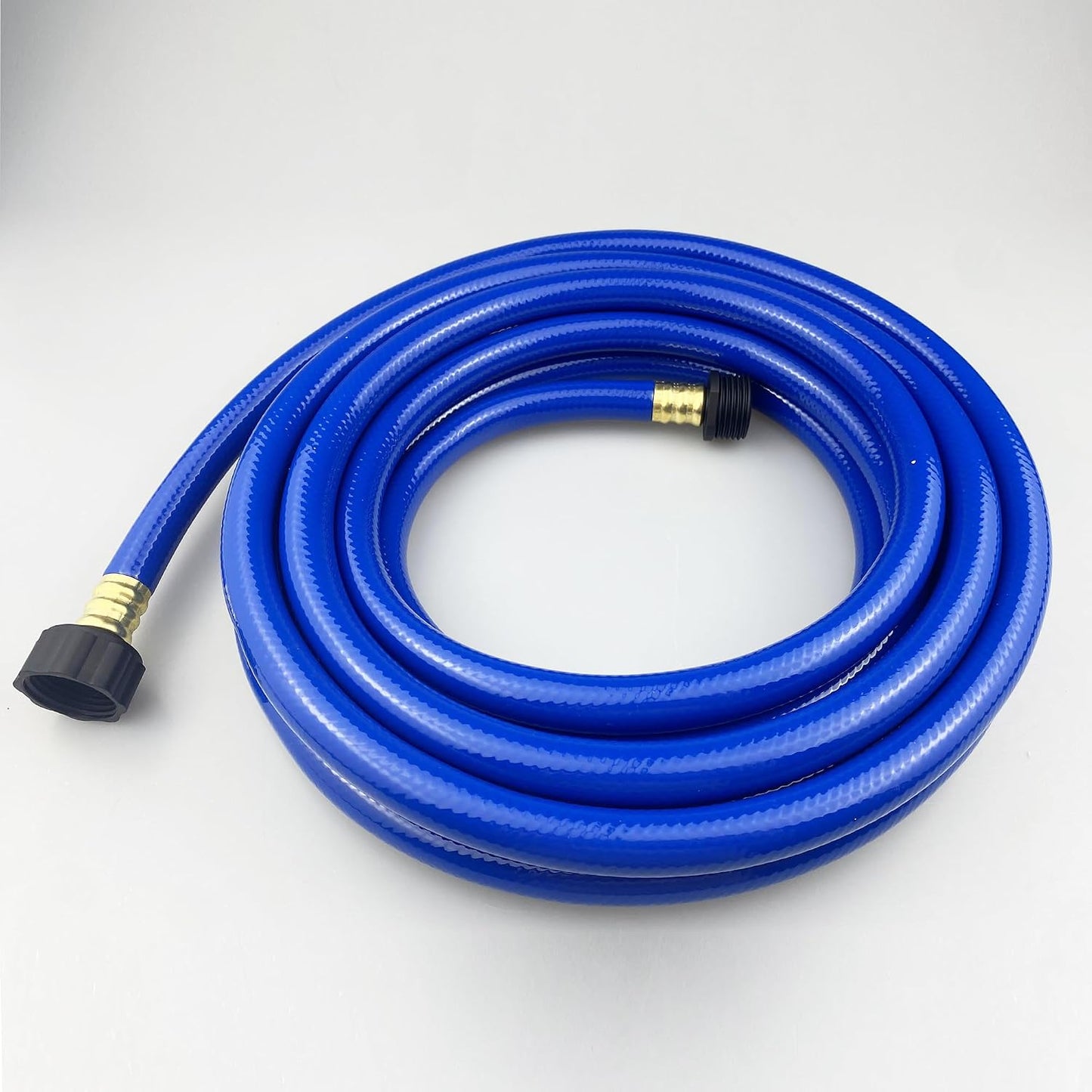 PVC Garden Hose 1/2 Inch, 2 FT Flexible Water Hose Green with Male and Female Plastic Fittings - No Leaking and Lightweight for Household Outdoors Lawns Patio