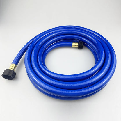 PVC Garden Hose 1/2 Inch, 2 FT Flexible Water Hose Green with Male and Female Plastic Fittings - No Leaking and Lightweight for Household Outdoors Lawns Patio