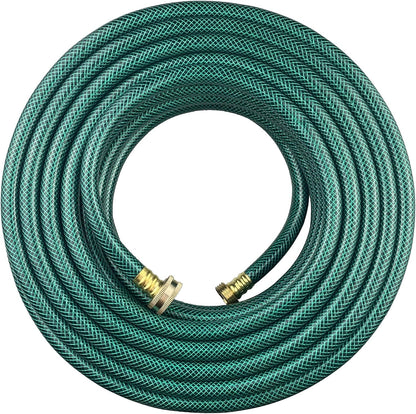 PVC Garden Hose 1/2 Inch, 2 FT Flexible Water Hose Green with Male and Female Plastic Fittings - No Leaking and Lightweight for Household Outdoors Lawns Patio