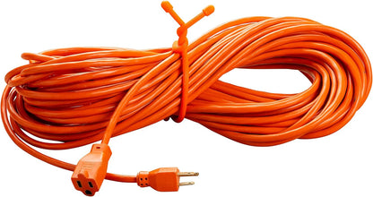Gear Tie Reusable Rubber Twist Tie 24", 2-Pack, Bright Orange New Packaging