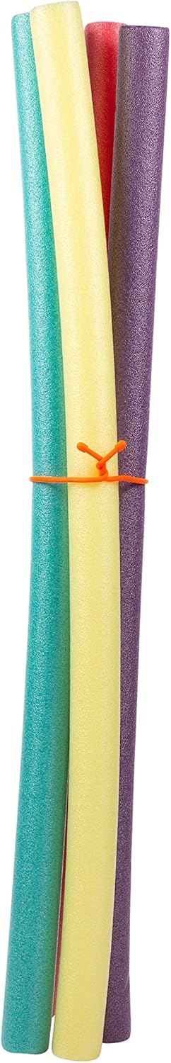Gear Tie Reusable Rubber Twist Tie 24", 2-Pack, Bright Orange New Packaging