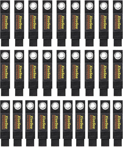 Heavy Duty Storage Straps, Cord Wrap Keeper for Cords, Hoses, Rope, RV, Boat, Garage Organization (NO1-28pcs)