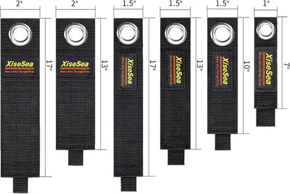 Heavy Duty Storage Straps, Cord Wrap Keeper for Cords, Hoses, Rope, RV, Boat, Garage Organization (NO1-28pcs)