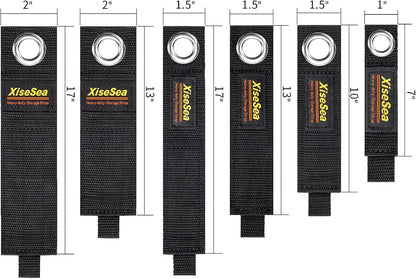Heavy Duty Storage Straps, Cord Wrap Keeper for Cords, Hoses, Rope, RV, Boat, Garage Organization (NO1-28pcs)