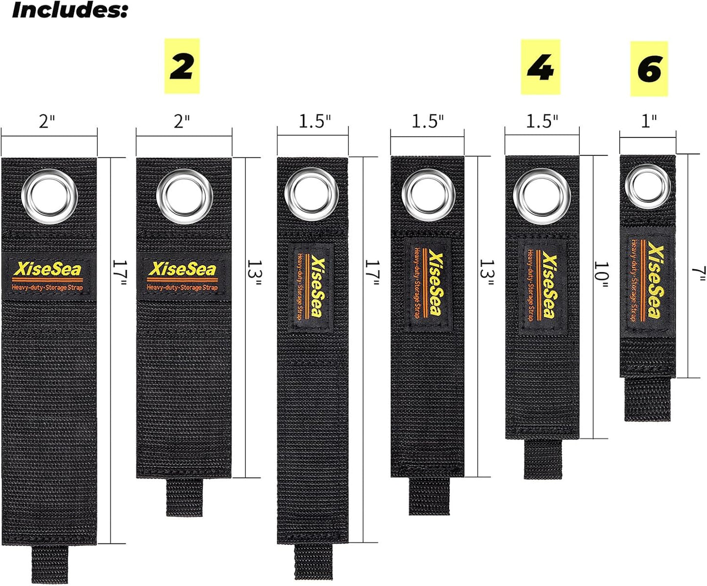 Heavy Duty Storage Straps, Cord Wrap Keeper for Cords, Hoses, Rope, RV, Boat, Garage Organization (NO1-28pcs)