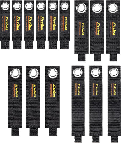 Heavy Duty Storage Straps, Cord Wrap Keeper for Cords, Hoses, Rope, RV, Boat, Garage Organization (NO1-28pcs)