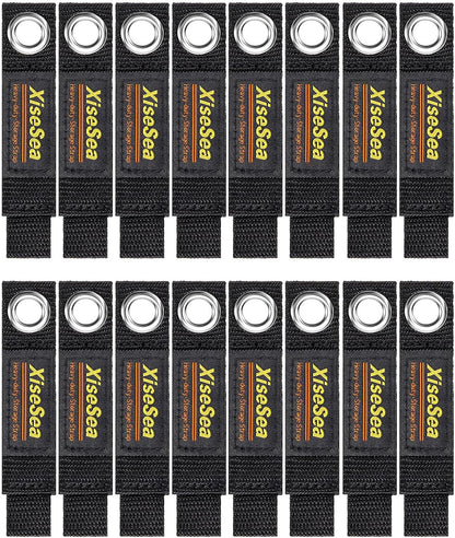 Heavy Duty Storage Straps, Cord Wrap Keeper for Cords, Hoses, Rope, RV, Boat, Garage Organization (NO1-28pcs)