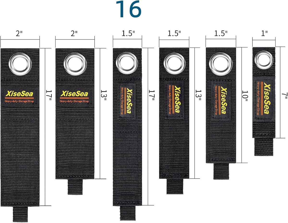 Heavy Duty Storage Straps, Cord Wrap Keeper for Cords, Hoses, Rope, RV, Boat, Garage Organization (NO1-28pcs)