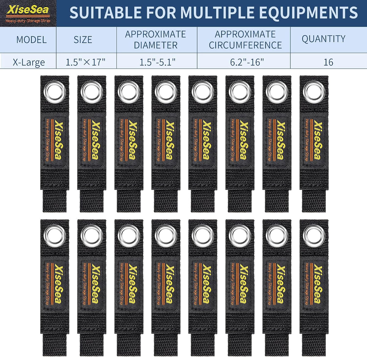 Heavy Duty Storage Straps, Cord Wrap Keeper for Cords, Hoses, Rope, RV, Boat, Garage Organization (NO1-28pcs)