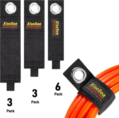 Heavy Duty Storage Straps, Cord Wrap Keeper for Cords, Hoses, Rope, RV, Boat, Garage Organization (NO1-28pcs)