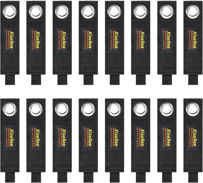 Heavy Duty Storage Straps, Cord Wrap Keeper for Cords, Hoses, Rope, RV, Boat, Garage Organization (NO1-28pcs)