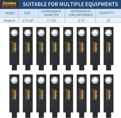 Heavy Duty Storage Straps, Cord Wrap Keeper for Cords, Hoses, Rope, RV, Boat, Garage Organization (NO1-28pcs)