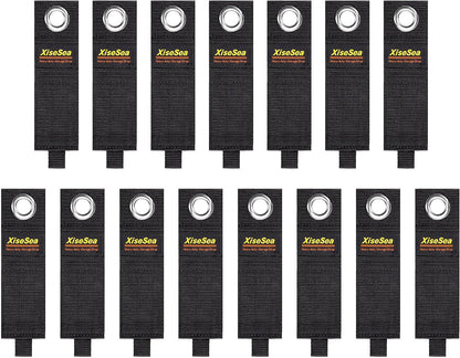 Heavy Duty Storage Straps, Cord Wrap Keeper for Cords, Hoses, Rope, RV, Boat, Garage Organization (NO1-28pcs)