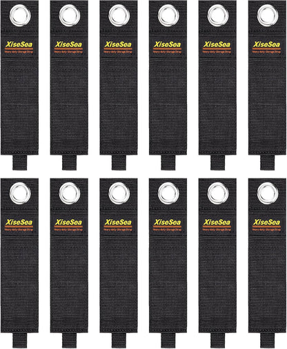 Heavy Duty Storage Straps, Cord Wrap Keeper for Cords, Hoses, Rope, RV, Boat, Garage Organization (NO1-28pcs)