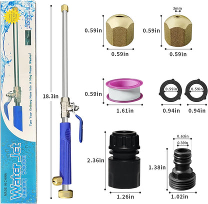 High Pressure Power Washer Wand Hydro Jet Nozzle for Garden Cleaning Car Washing Watering Sprayer Cleaning Tool