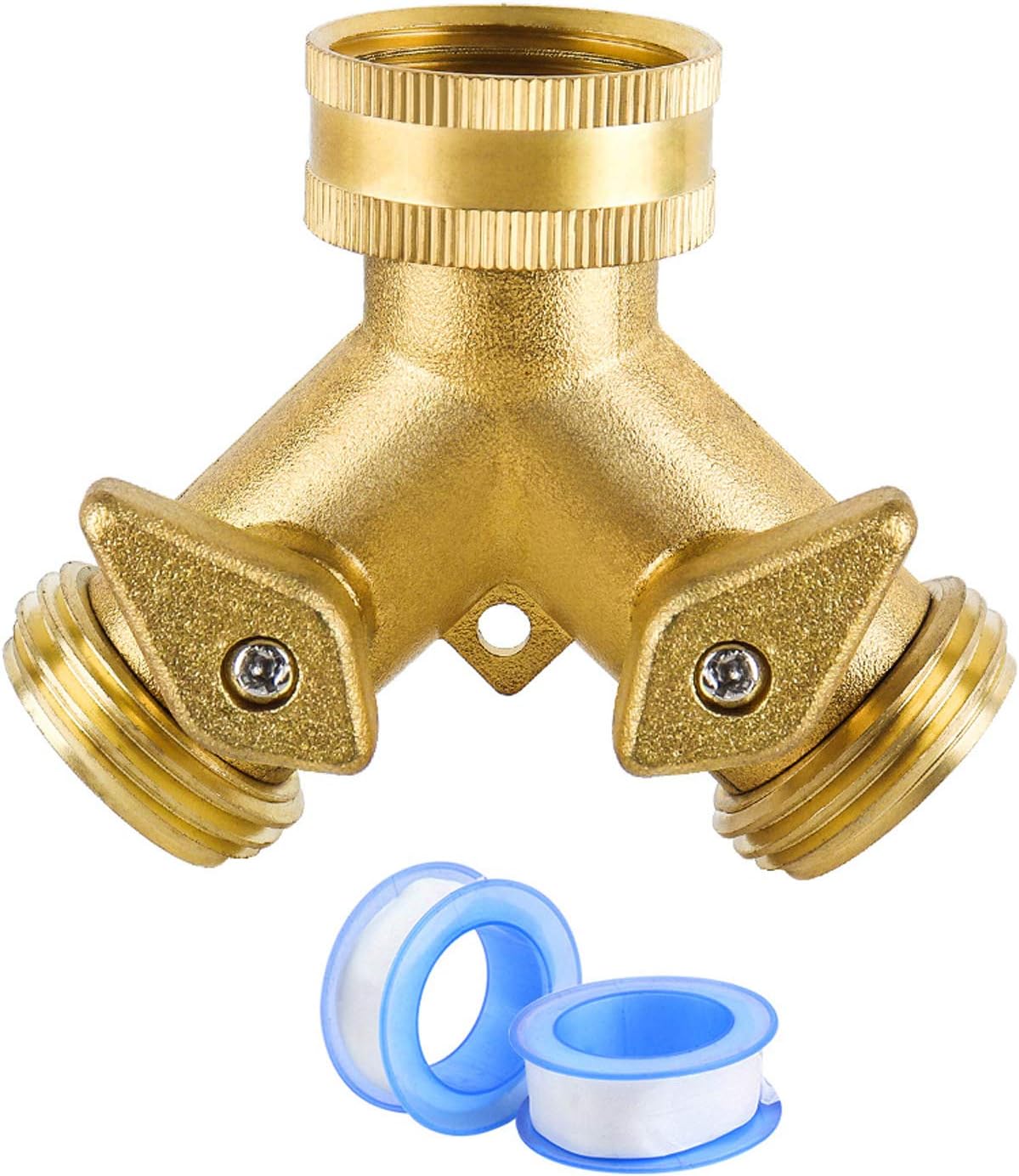 Hose Splitter 2 Way, Garden Hose Splitter, Outdoor Hose Connector