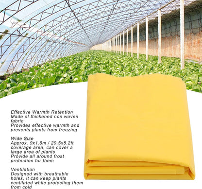 Plant Covers Freeze Protection, 29.5ft×5.2ft Frost Blankets for Outdoor Plants, Garden Fabric Plant Floating Row Cover, Winter Frost Cloth Plant Freeze for Cold
