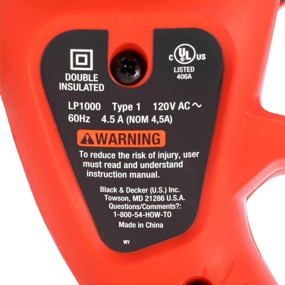 BLACK+DECKER Lopper Chain Saw, 4.5-Amp Pruner, Loppers for Tree Trimming Heavy Duty (LP1000)