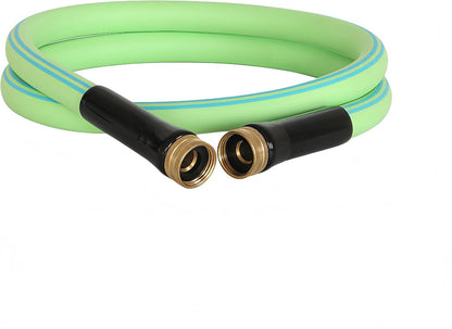 Atlantic Female to Female Heavy Duty Garden Hose 5/8 Inch x 2 ft Black Water Hose Short Connection Leader Hose 2 Foot - Colors B