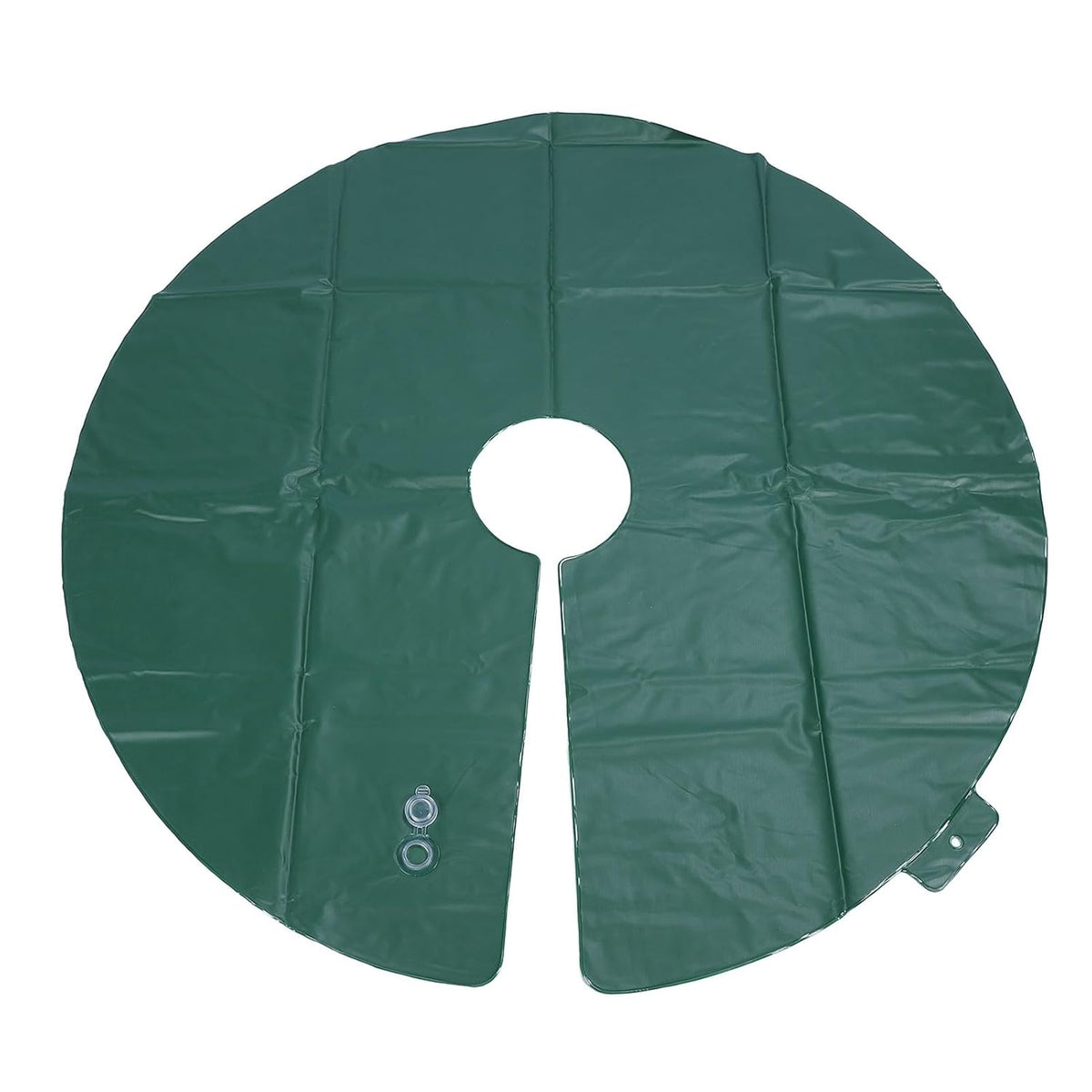 Tree Watering Ring, 10 Gallon Reusable PVC Tree Watering Bags Drip Irrigation Water Pouch Gardening Tools for Landscaping, Newly Planted (Green)