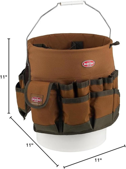 Bucket Boss The Bucketeer Bucket Tool Organizer in Brown, 10030
