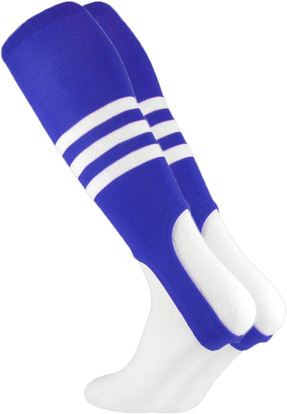MadSportsStuff Baseball Stirrups Softball Stirrups with Stripes for Boys Girls Men Women Pattern B 3 Stripe