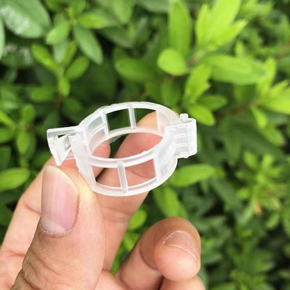 100PCS Plastic Plant Clips, 2026 New Reusable PlantSupport Clip, Plastic Trellis Clip PlantSupport Clips for Climbing Plants, Tomato Grape Vine (100pcs)